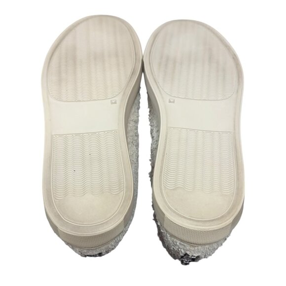 Nonnative Traveler Trainer Sneaker Boot US Size 8 Rough Italian Leather Ivory - Picture 7 of 10